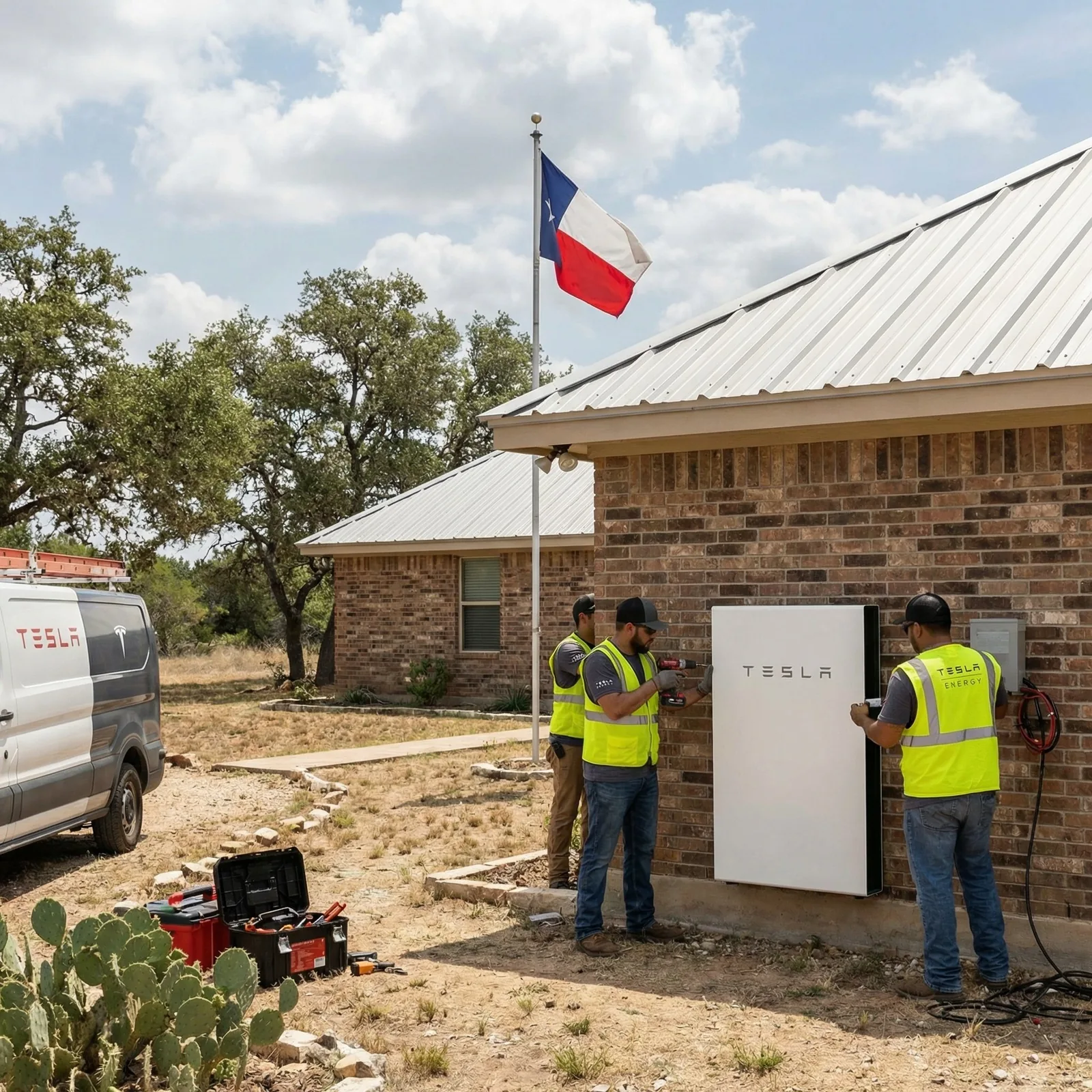 Solar Battery Installation in Texas